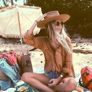 Amuse Society yellow blouse